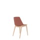 Polypropylene Shell Chair Beech Wooden 4-Leg Frame